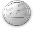 Another view of the Litecoin logo